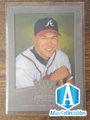 2002 Donruss Diamond Kings Silver Foil 210/400 Chipper Jones #48